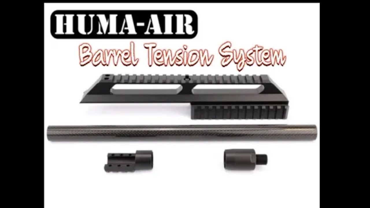 Huma Air Barrel Tension System with Top Rail - Best Tension setup thus far