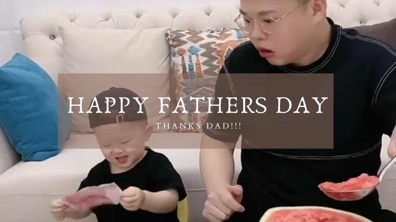 Father and Son Funny Moment 😂( HAPPY FATHERS DAY)