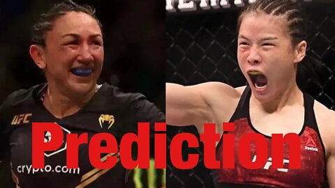 Weili Zhang Vs Carla Esparza Early Prediction