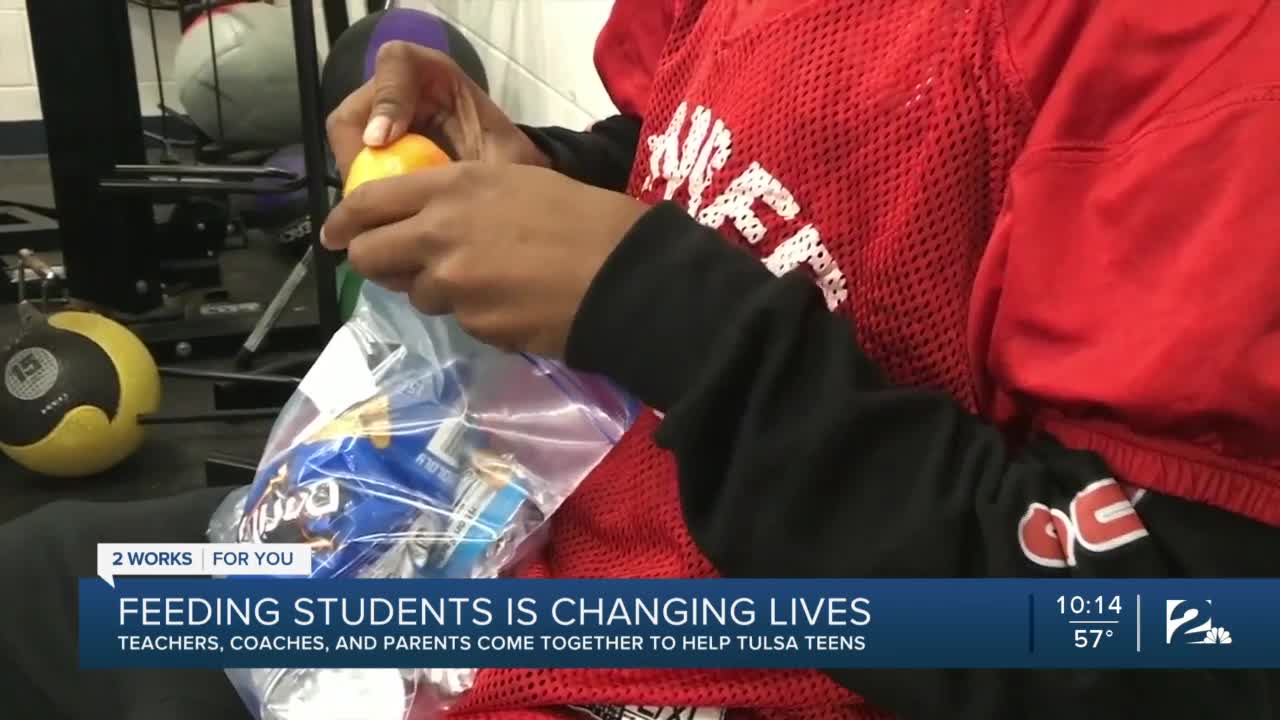 Changing students' lives through food and support