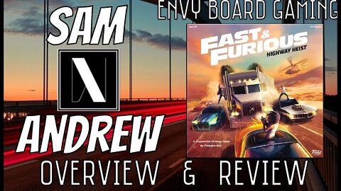 Fast & Furious Highway Heist Board Game Overview & Review