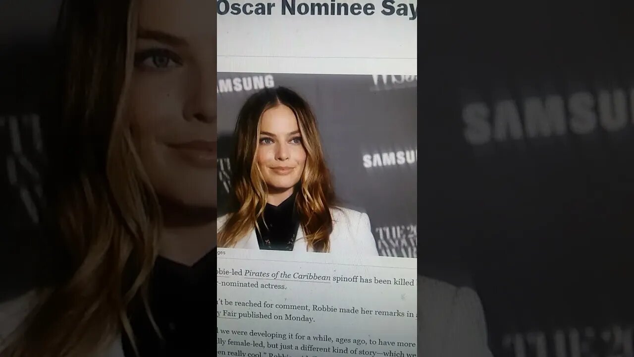 Female Led Pirates of the Caribbean to Replace Johnny Depp NO LONGER Happening - Margot Robbie Says