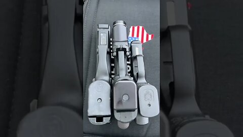 Staccato CS, CZ P10C, and Springfield Hellcat size comparison. Go check out the full video. #shorts