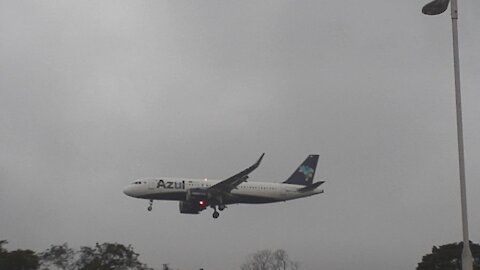 Airbus A320NEO PR-YRQ na aproximação final antes de pousar em Manaus vindo de Campinas 200220221
