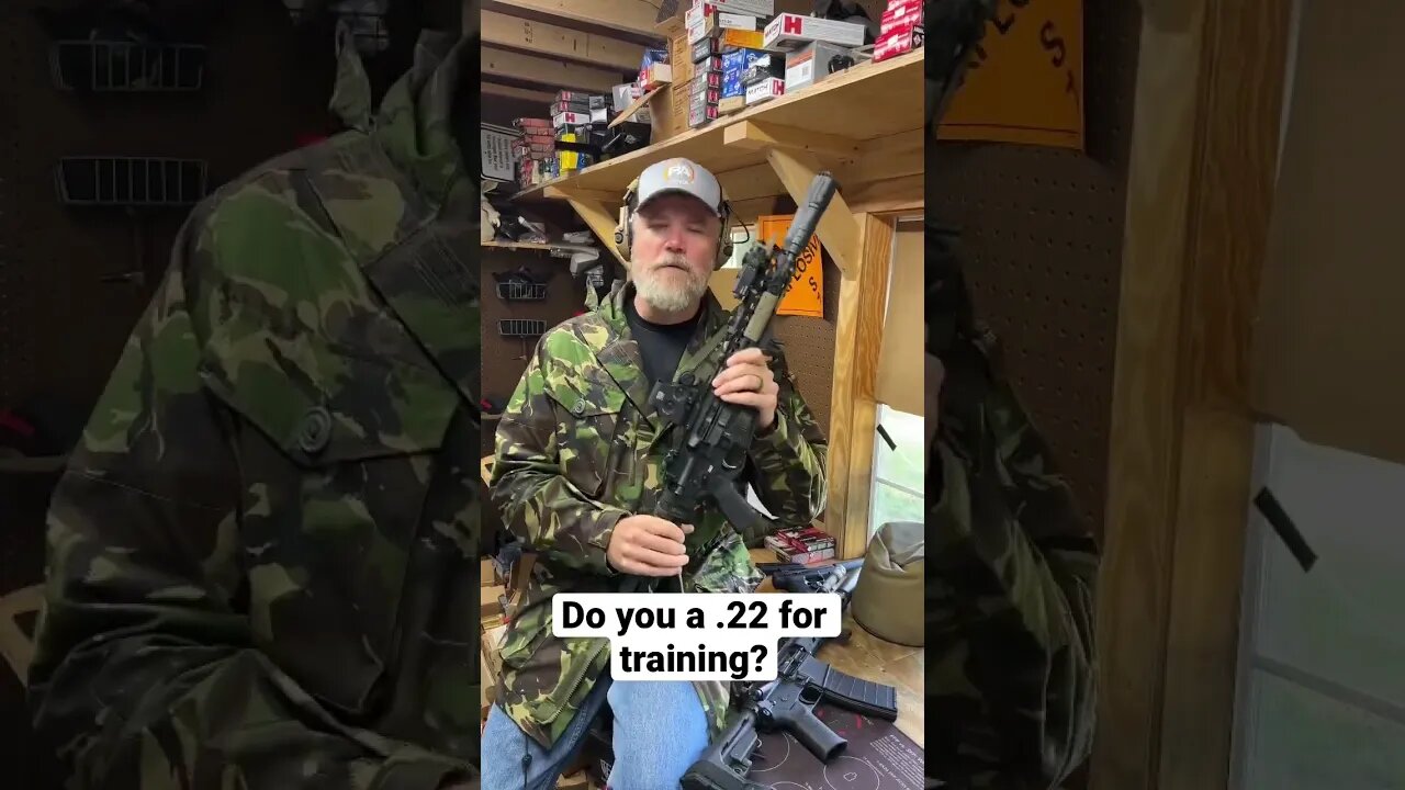 Do you use a .22 for training? Maybe you should.