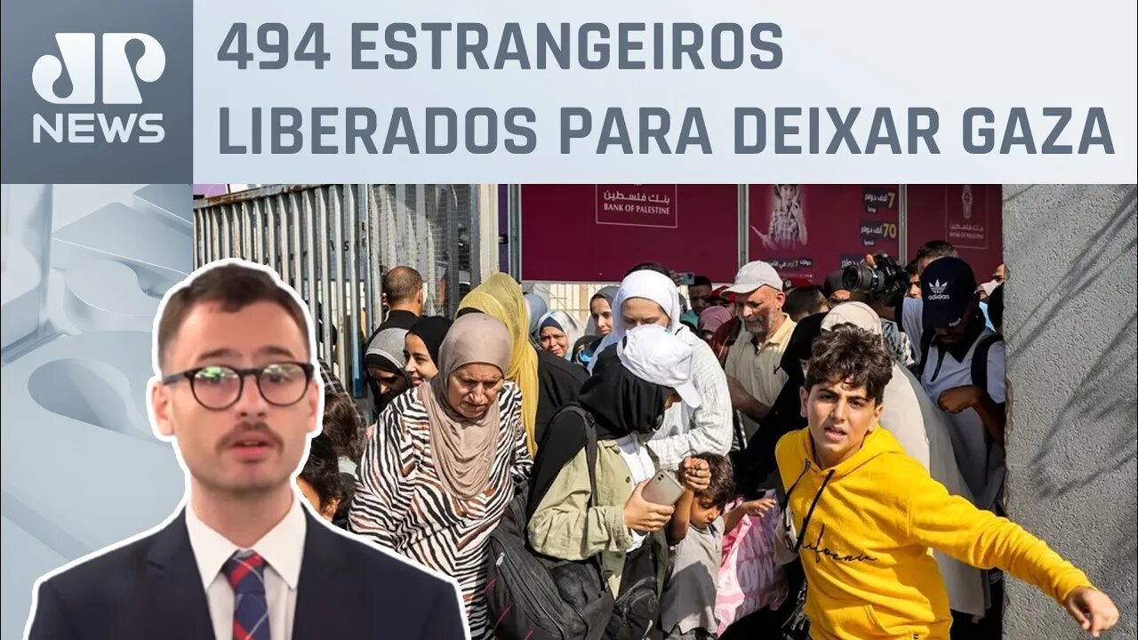 Fabrizio Neitzke explica primeiros movimentos da abertura da fronteira entre Egito e Rafah