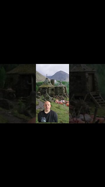Hagrids hut #shorts #harrypotter #hogwarts #harrypotterfacts