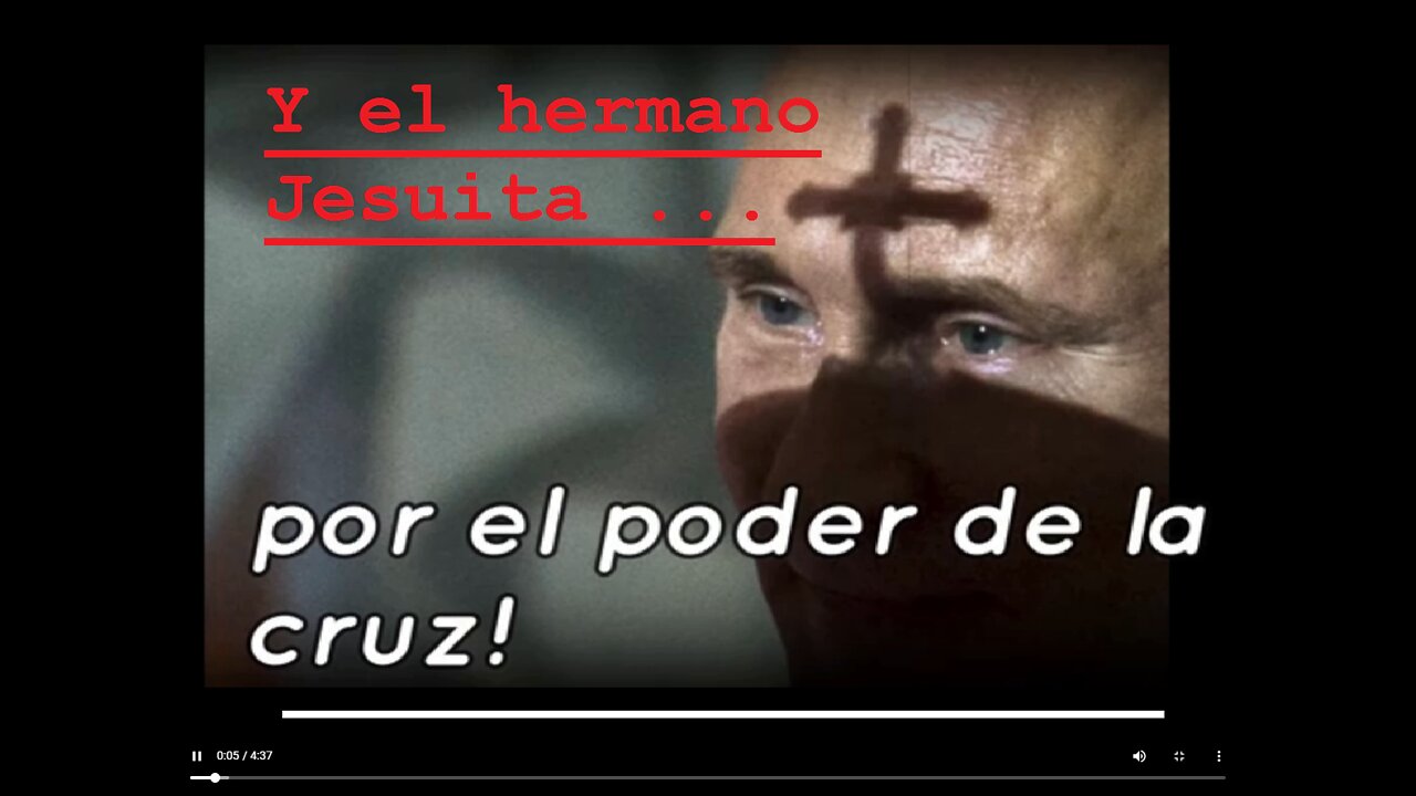 ¡EL PODER DE LA CRUZ, ZELENSKI SE TIRA A LA PILETA! Y EL HERMANO JESUITA ...