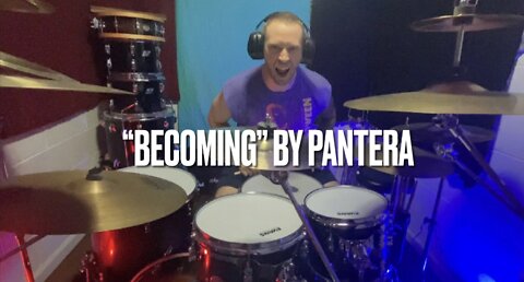 “Becoming” by Pantera - Michael Orris Drummer