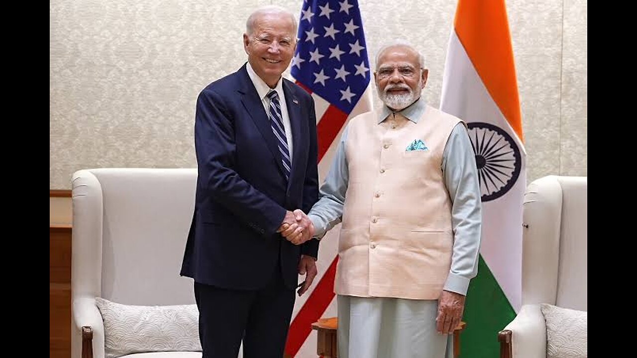 Joe Biden And PM Modi At The White House