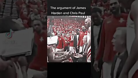 #jamesharden #smote #chrispaul #hands #for #argument #nba #blooper#show