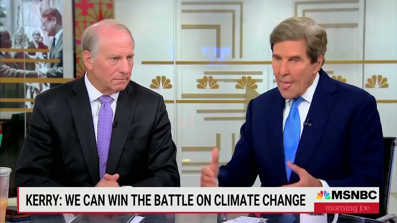 Climate Envoy John Kerry Laments "China, Right Now, Is Out-Building Everybody In Renewable Energy"