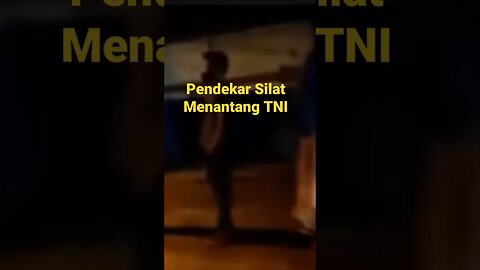 Pendekar Silat Menantang TNI di Markas Singa