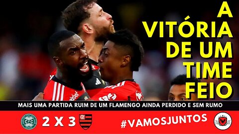 Mais uma partida ruim. No final, valeu apenas pela vitória.