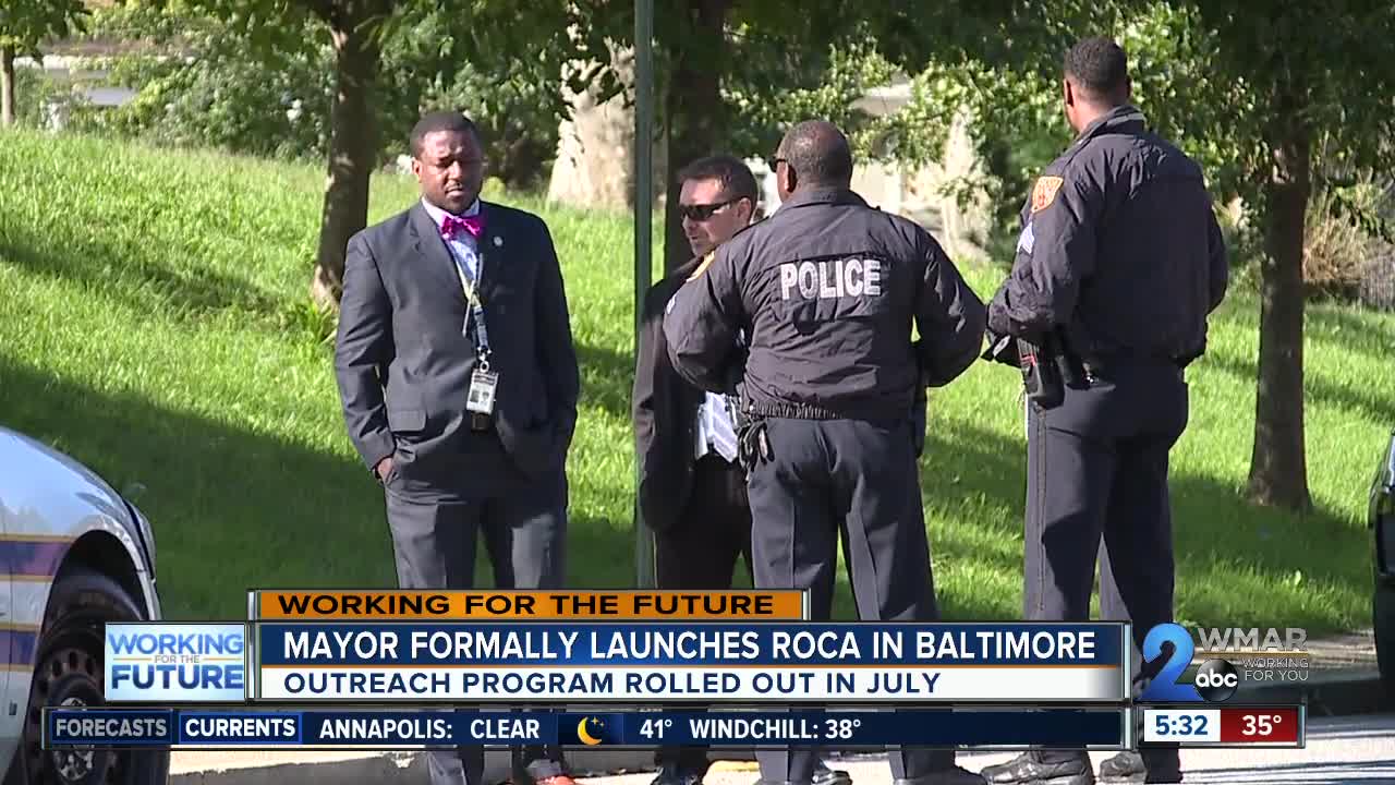 Roca program aiming to reduce crime in young adults begins in Baltimore