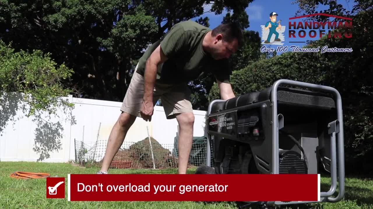 Generator Safety in a storm | Tracking the Tropics Quick Tip
