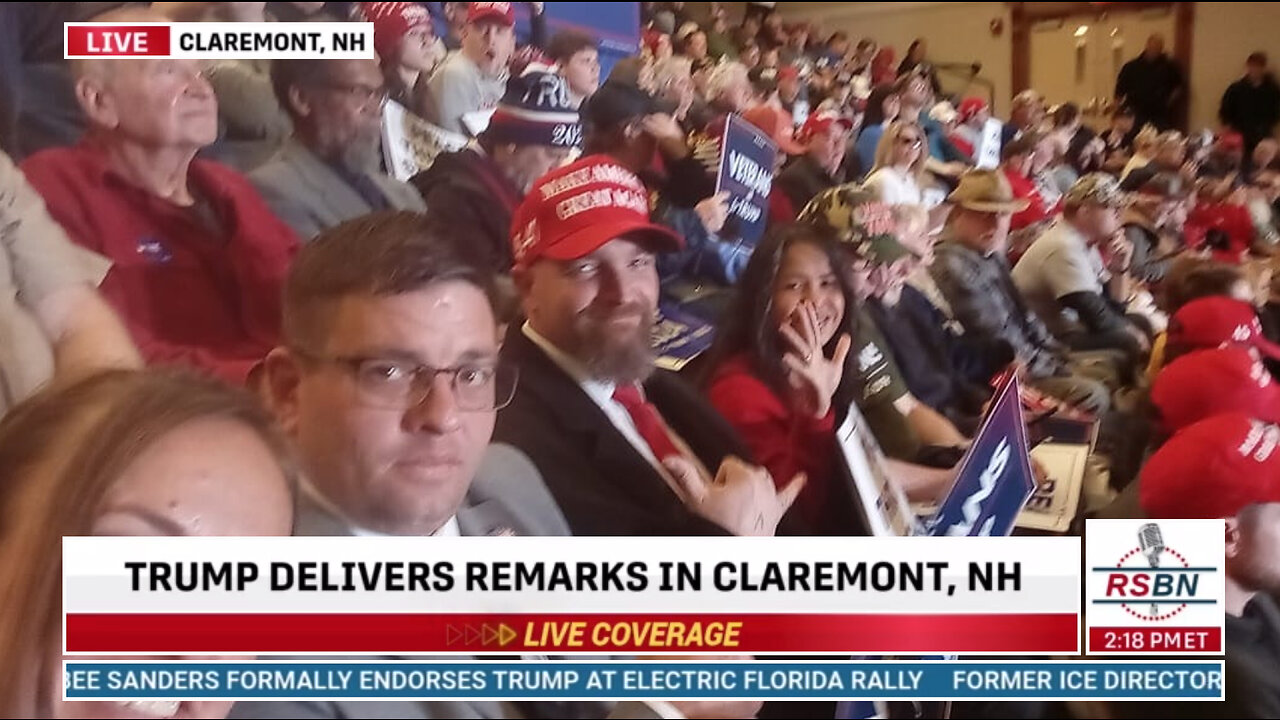 NH4TRUMP - TRUMP RALLY | CLAREMONT, NH | VETERANS DAY