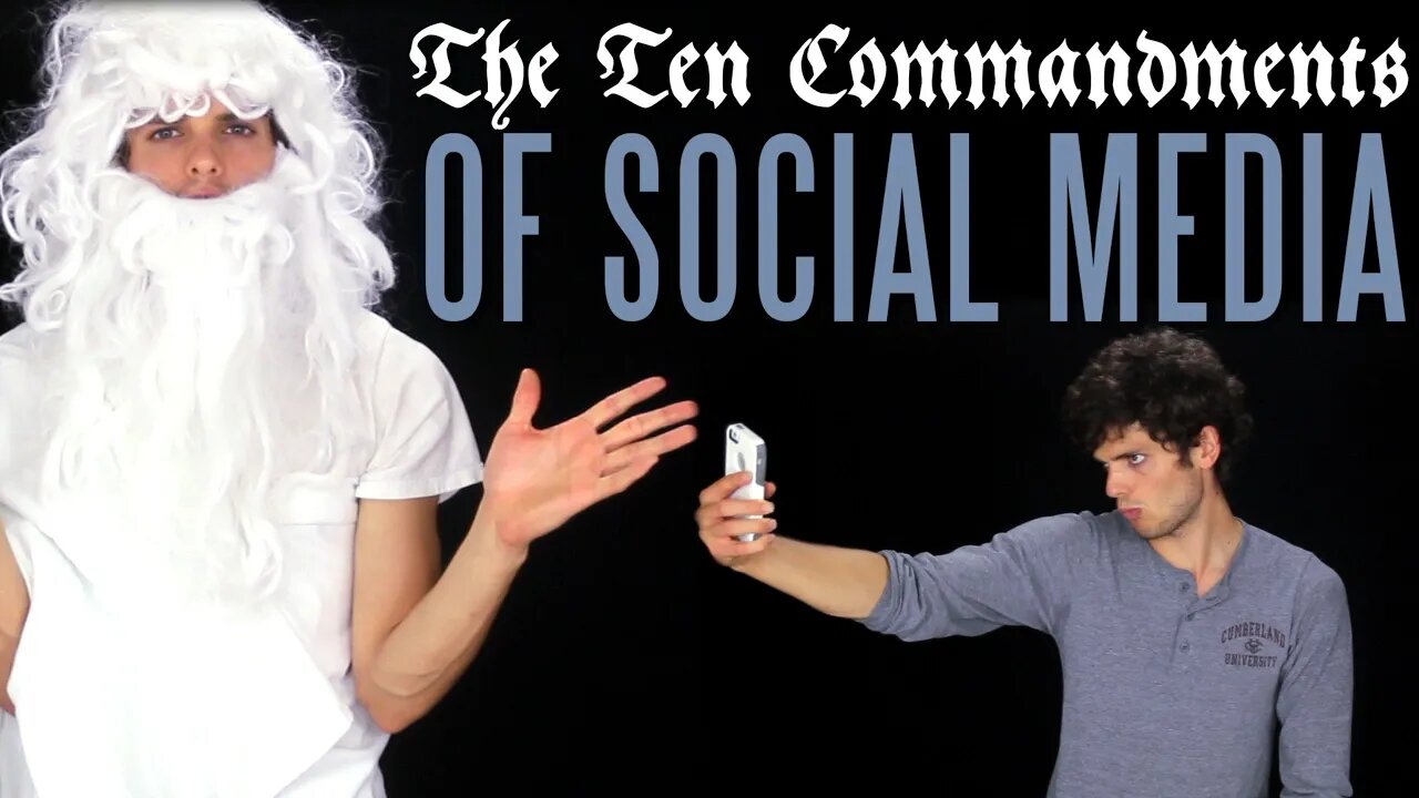 The Ten Commandments of Social Media | Messy Mondays