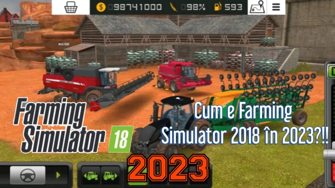 Cum e Farming Simulator 2018 în 2023?!!/Farming Simulator 2018