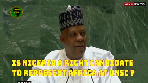 BOLA TINIBU OF NIGERIA INSISTS FOR PERMANENT SEAT AT THE UN SECURITY COUNCIL