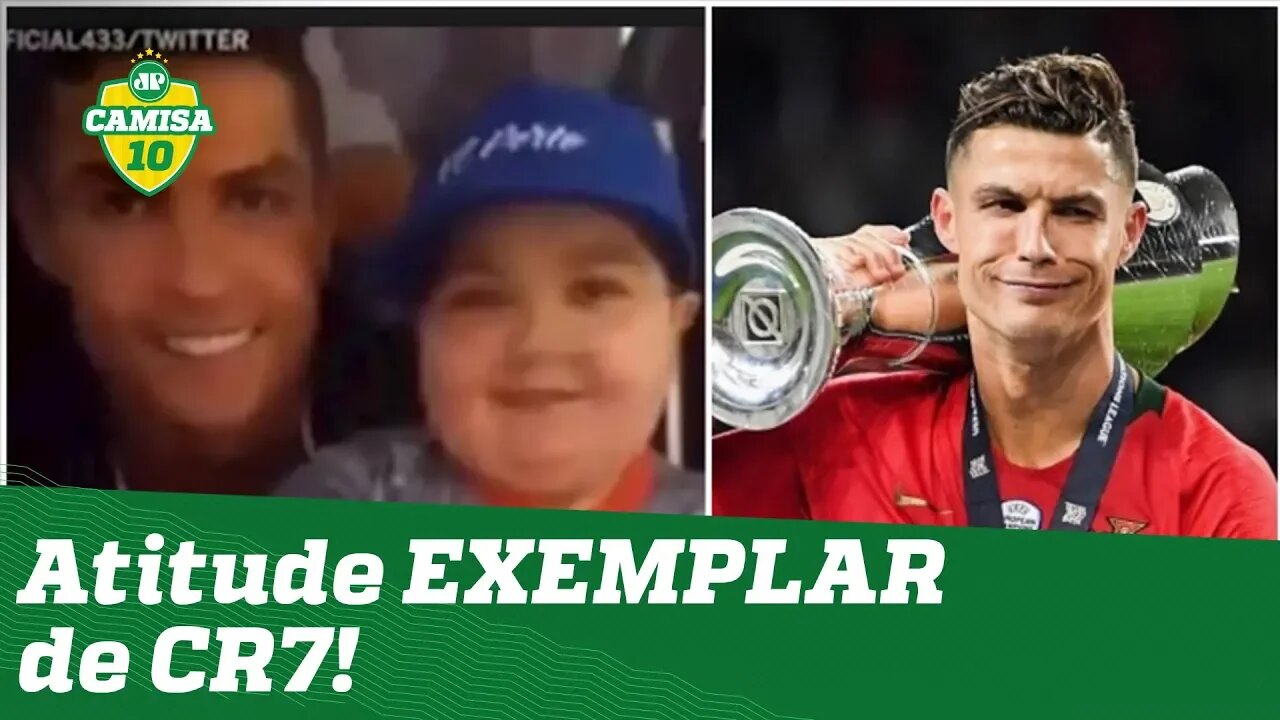 EXEMPLO! OLHA o que Cristiano Ronaldo fez antes de ser campeão da Liga das Nações!