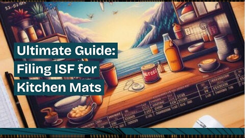 Mastering ISF: Essential Steps for Filing an ISF for Kitchen Mats