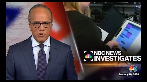 🚨 NBC Discovers Voting Machines Connected to Internet.....