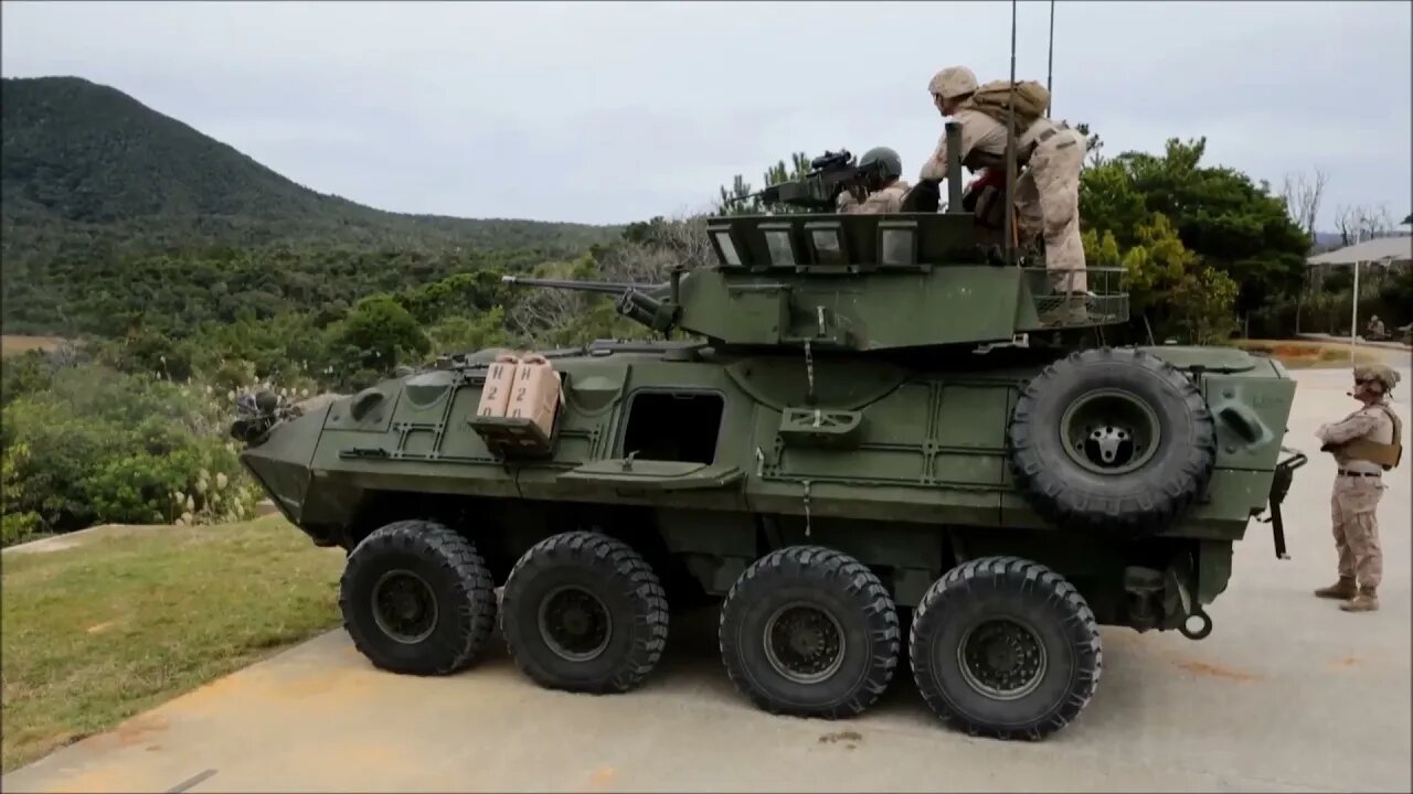 Marine LAV-25 Light Armored Vehicle Zero Range