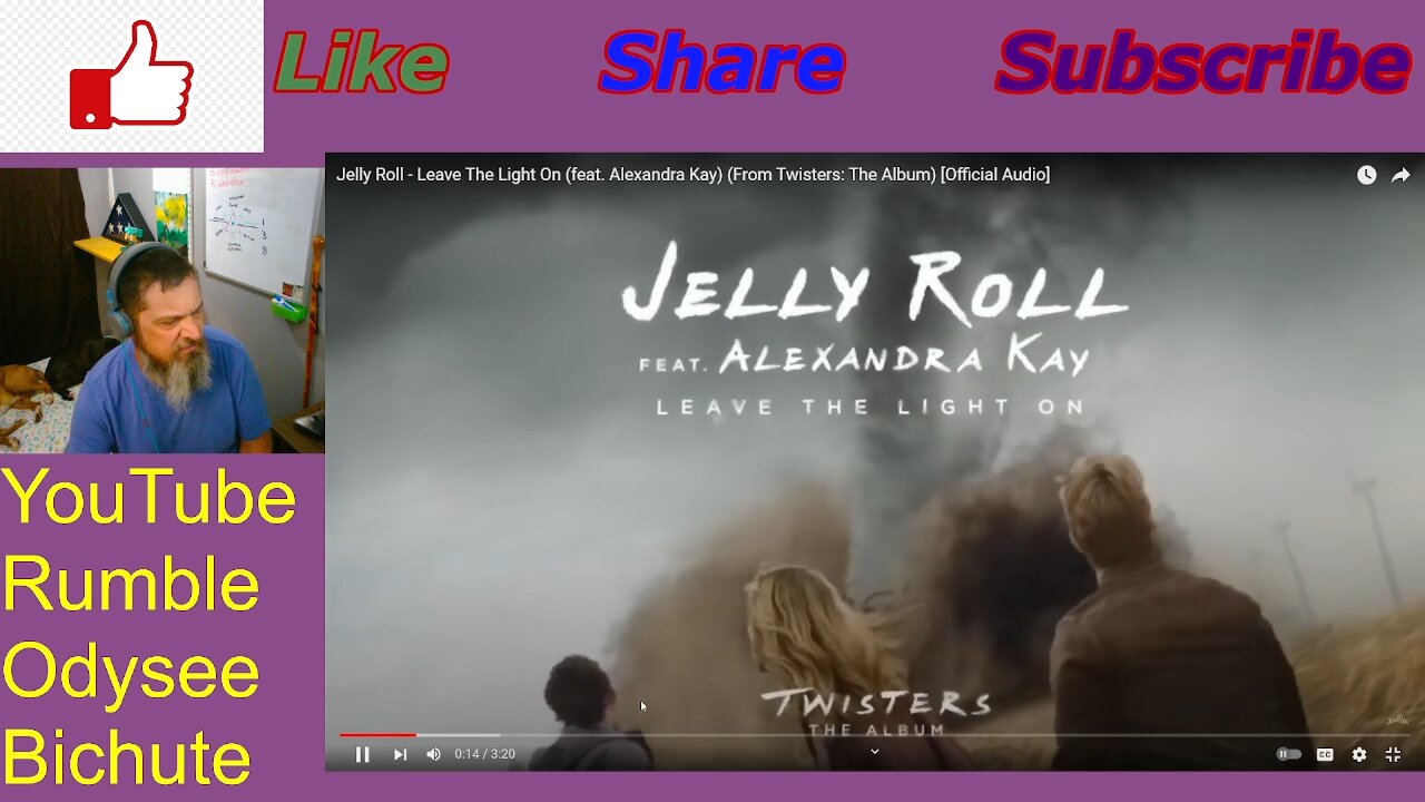 Pitt Reacts To LEAVE THE LIGHT ON By Jelly Roll and Alexandra Kay