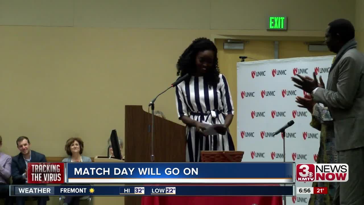 UNMC match day ceremony cancelled