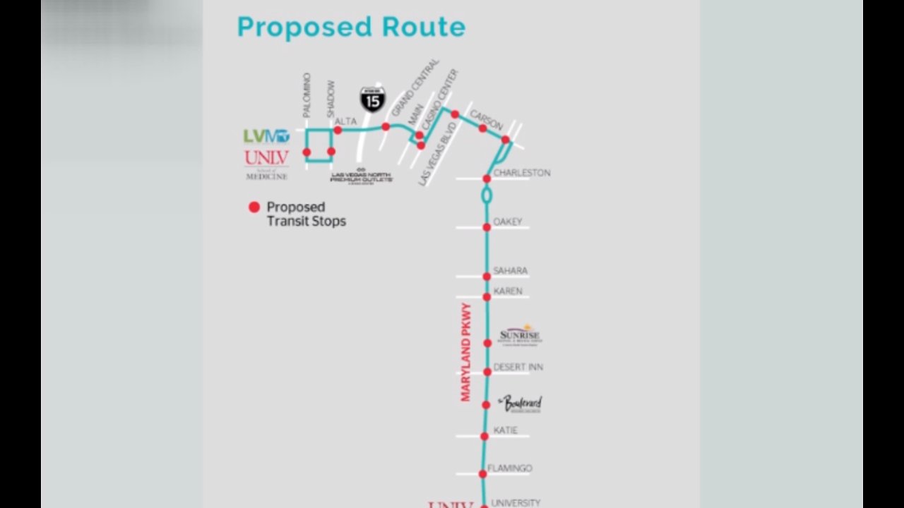 RTC chooses bus rapid transit for Maryland Parkway corridor