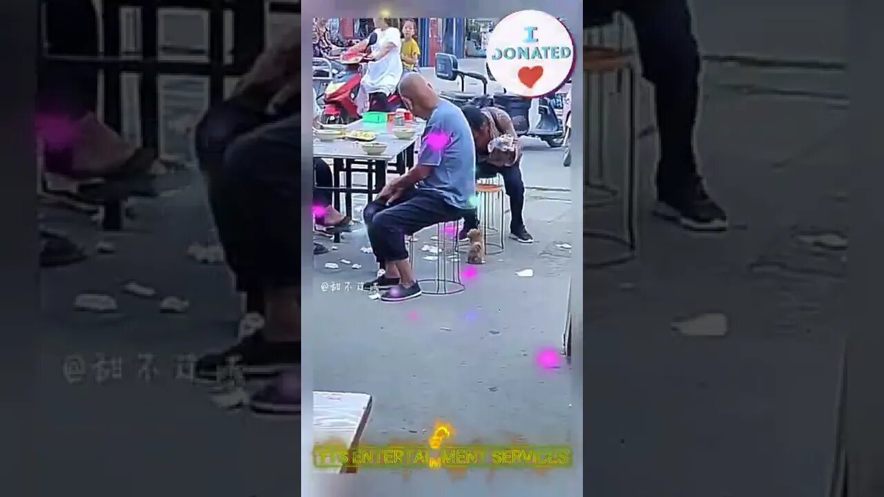 A poor beggar's unconditional pure love to a dog
