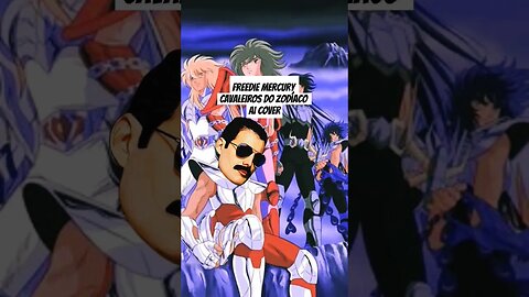 FREEDIE MERCURY CAVALEIROS DO ZODÍACO #ai #cavaleirosdozodiaco #anime #freddiemercury #queen