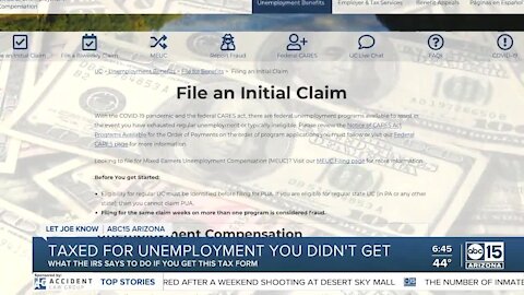 What to do if you're taxed for unemployment you didn't get
