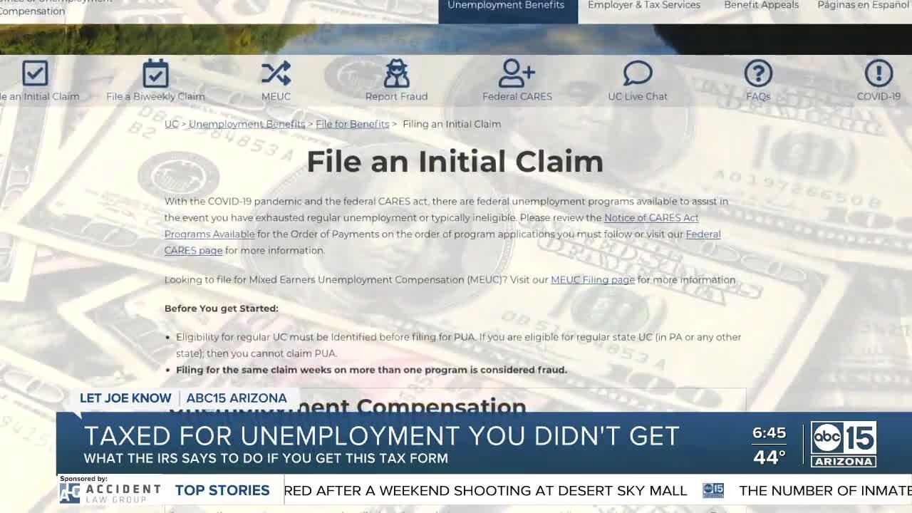 What to do if you're taxed for unemployment you didn't get