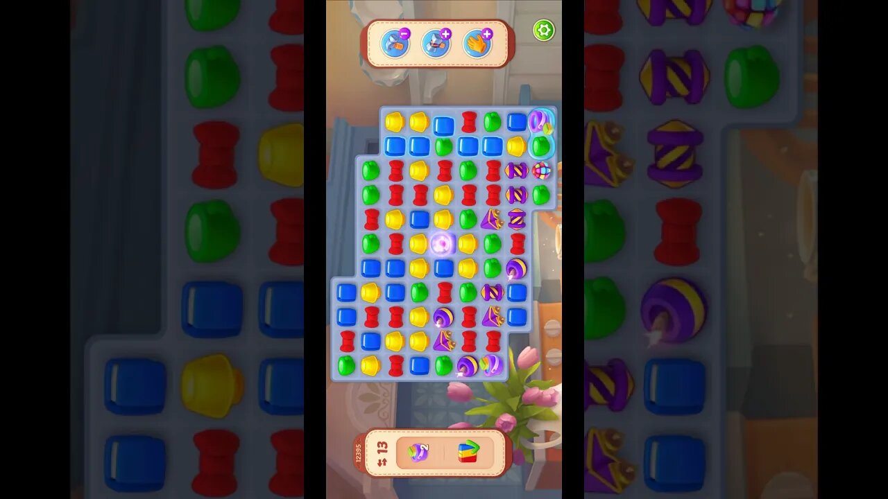 Shorts Playrix Homescapes Gameplay Walkthrough Level 12395-040