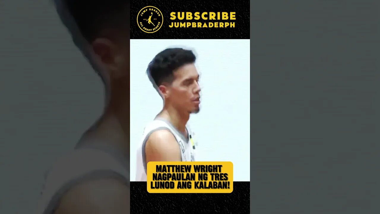 MATTHEW WRIGHT NAGPAULAN NG TRES, LUNOD ANG KALABAN! ⛈️ #shorts