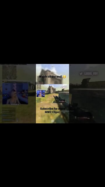 She gets it on her first try! 🤗 (Modern Warfare) #shorts #cod