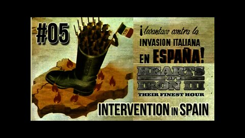 Hearts of Iron 3: Black ICE 9 - 05 (Italy) Intervention in Spain