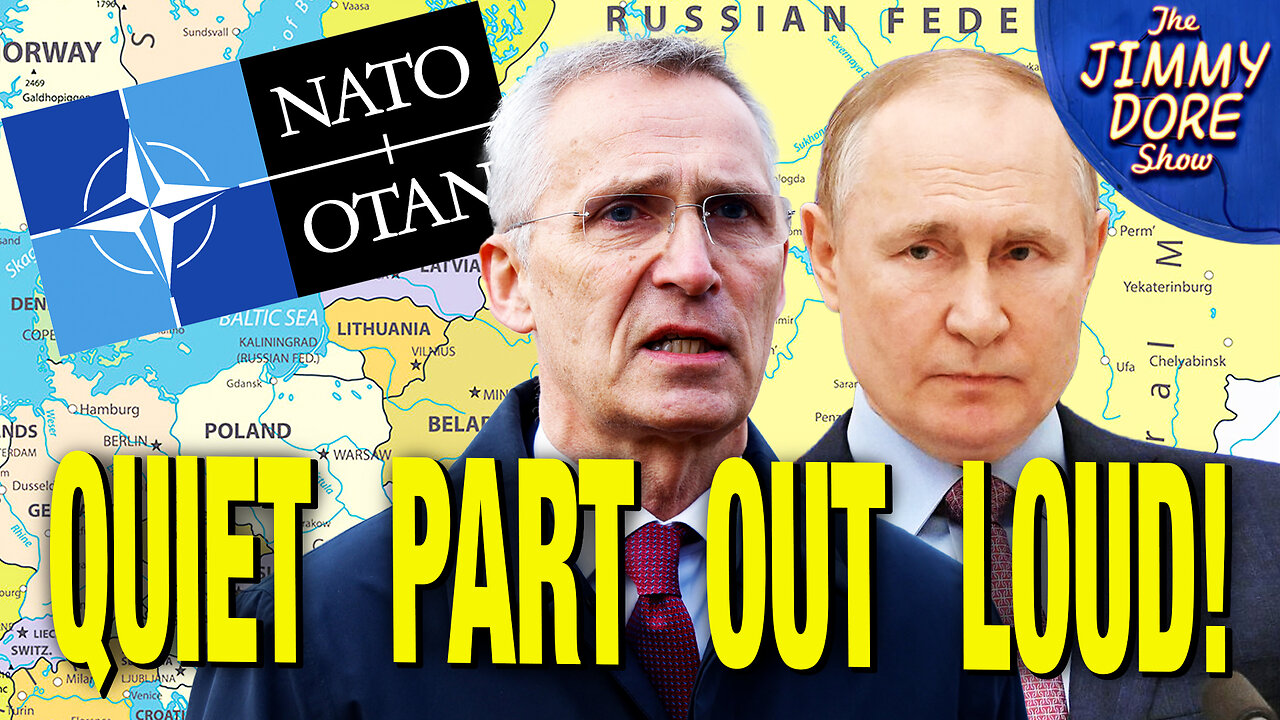 NATO Head ADMITS To Provoking Russia Into Ukraine War