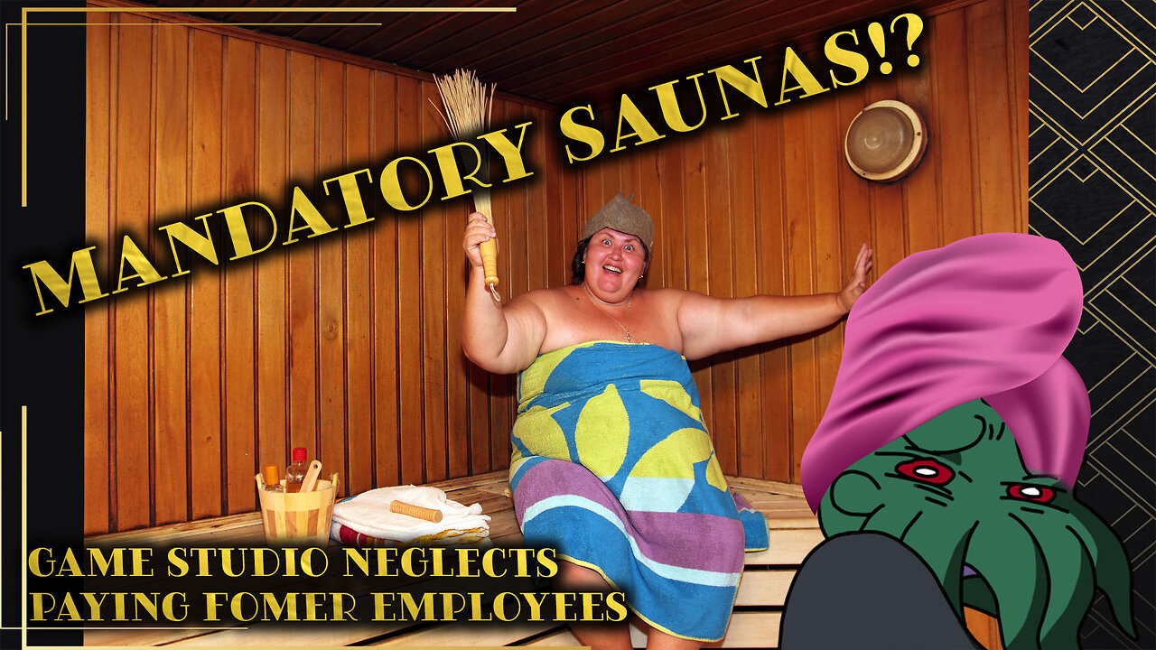 Mandatory Naked Saunas - For a Video Game?