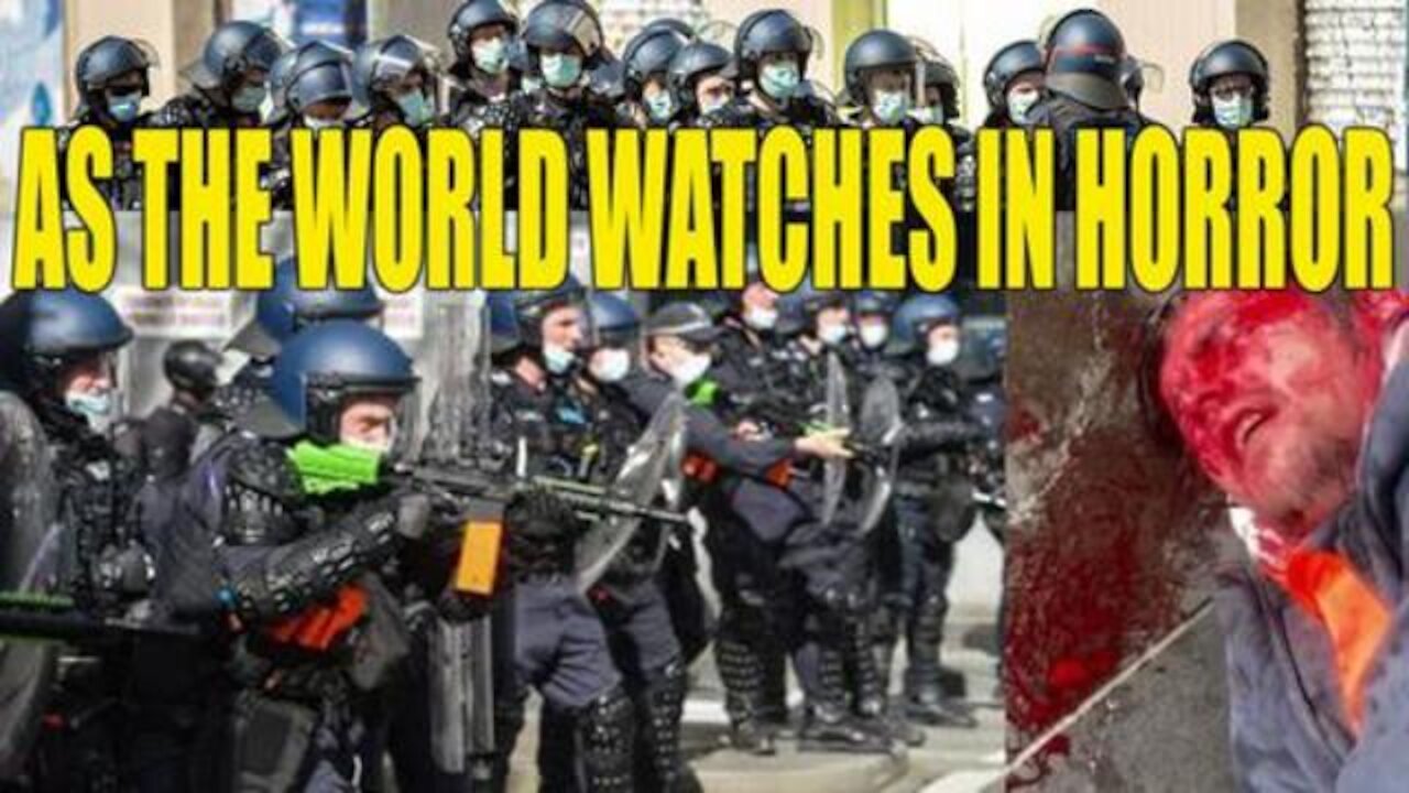 THE RULE OF LAW IS GONE IN AUSTRALIA IT IS NOW UNDER THE RULE OF THUGGERY
