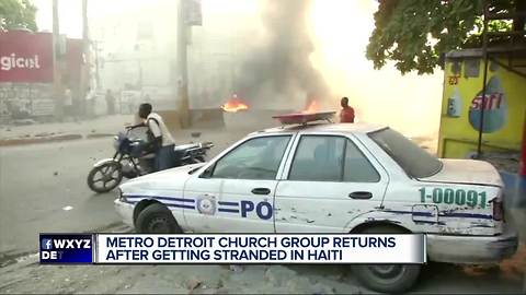 Metro Detroit church group trapped in Haiti to return home