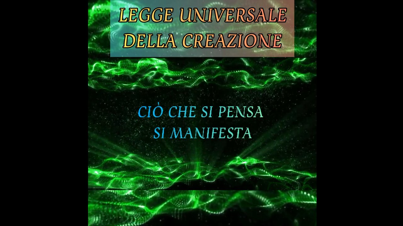 Legge Universale della Creazione