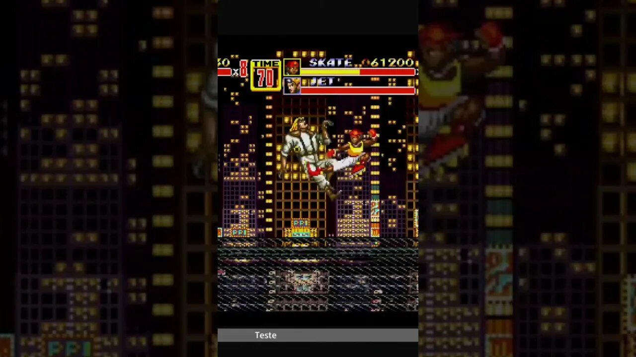 Streets of Rage 2, Terceiro chefão JET, #shorts