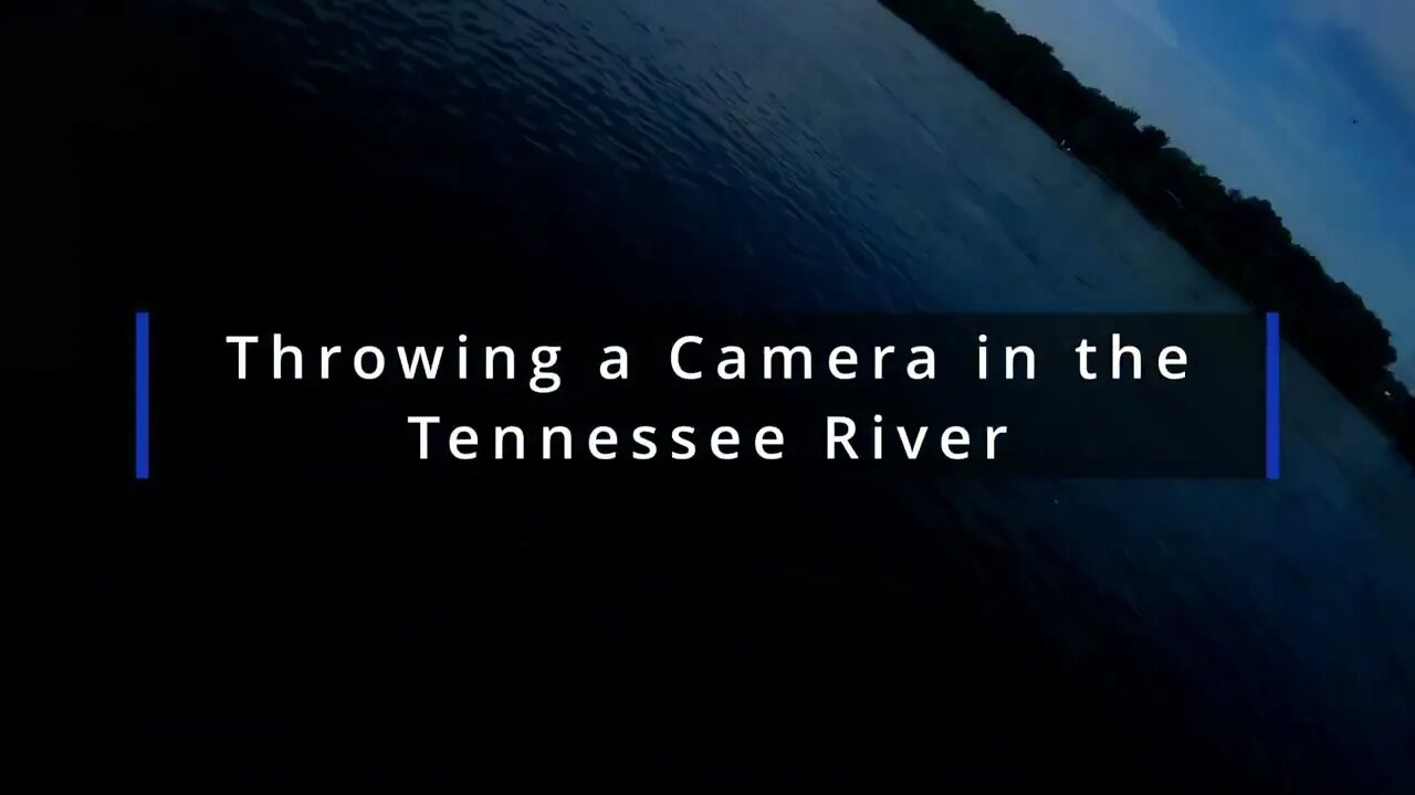 Underwater in the Tennessee River
