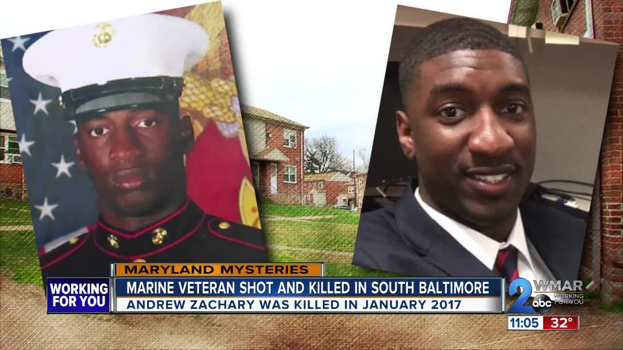 Marine vet's murder stuns Baltimore family; police looking for shooter