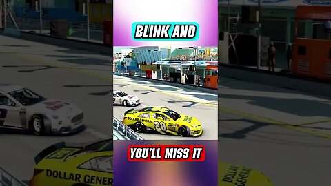 Blink and you'll miss it | #Shorts #NASCAR