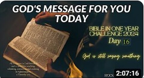 Day 016: Gen 12-14, Ps 16 - The Call of Abram, Abram & Lot Part Ways, Joy in God's Presence