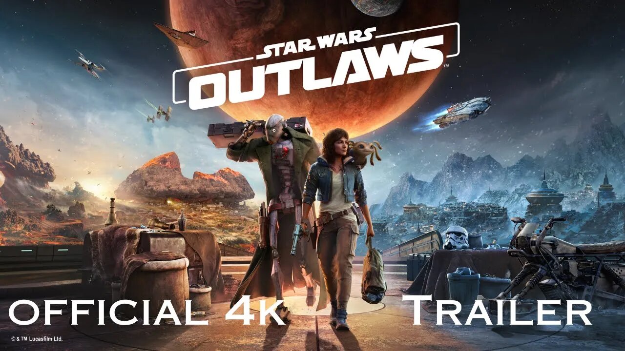 Join the rebellion in Star Wars Outlaws -official Trailer